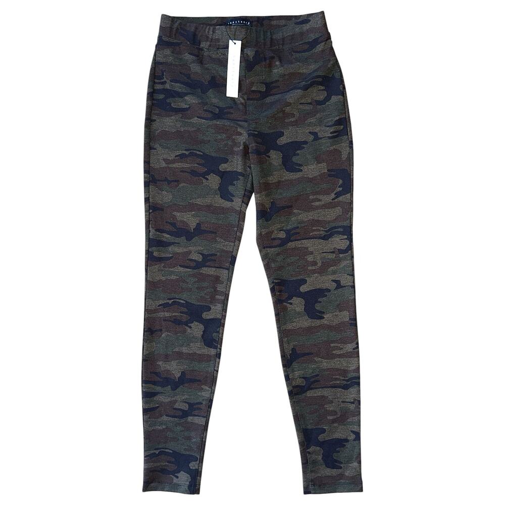 NWT Sanctuary Runway Ponte Forest Camo Leggings w/ Pockets XS